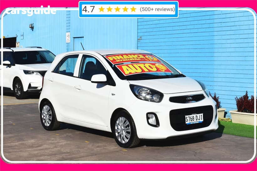 White 2016 Kia Picanto Hatchback Si