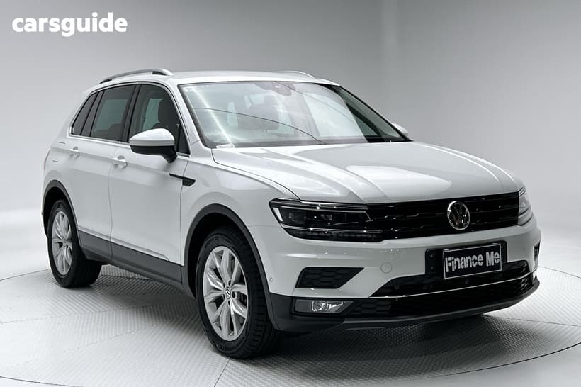 White 2018 Volkswagen Tiguan Wagon 162 Tsi Highline