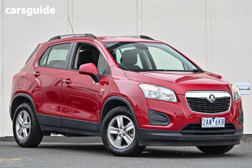 Red 2013 Holden Trax Wagon Ls