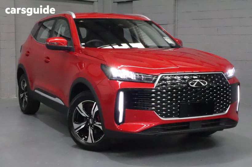 Red 2025 Chery Tiggo 4 Wagon Urban