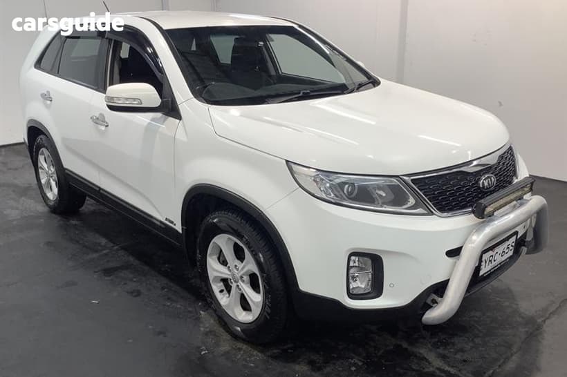 White 2014 Kia Sorento Wagon Sli (4X4)