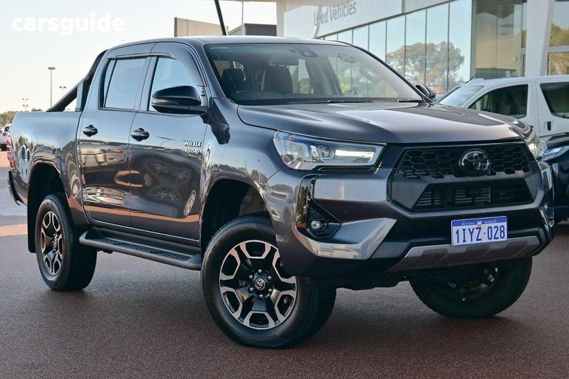 Grey 2024 Toyota Hilux Double Cab Chassis Sr5 + Premium Interior (4X4)
