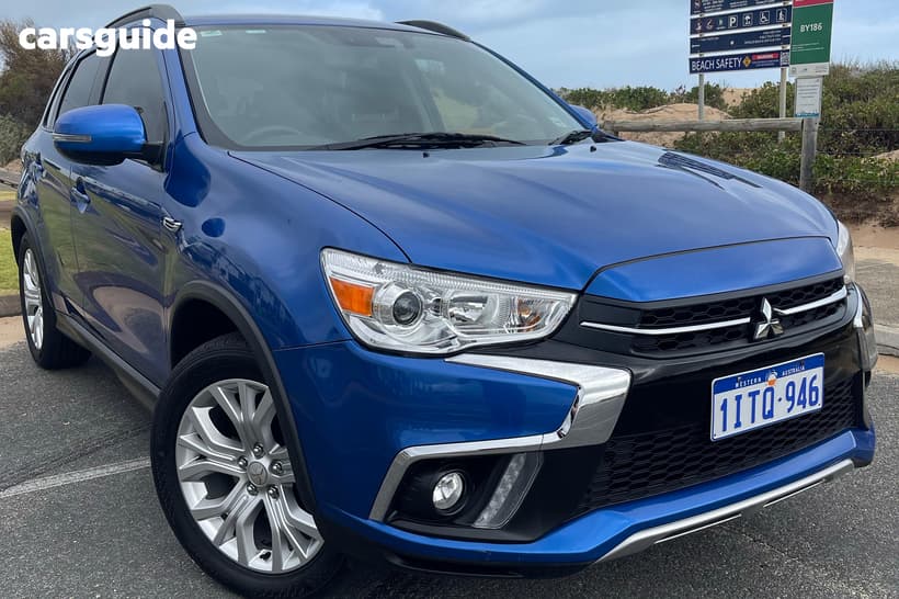 Blue 2018 Mitsubishi ASX Wagon Es Adas ( 2Wd)