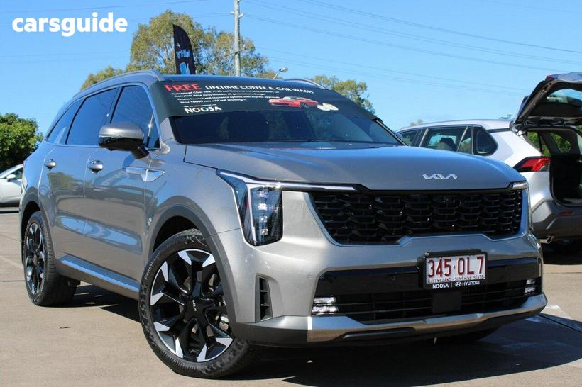 Grey 2024 Kia Sorento Wagon Gt-Line 7 Seat
