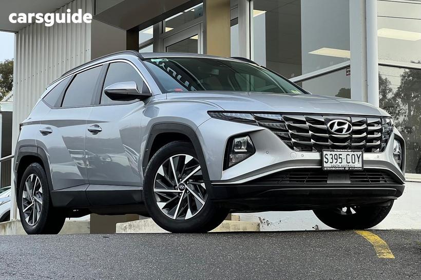 Silver 2022 Hyundai Tucson Wagon Elite (Awd)