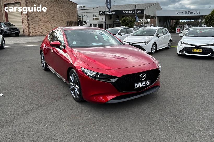 Red 2019 Mazda 3 Hatchback G25 Gt
