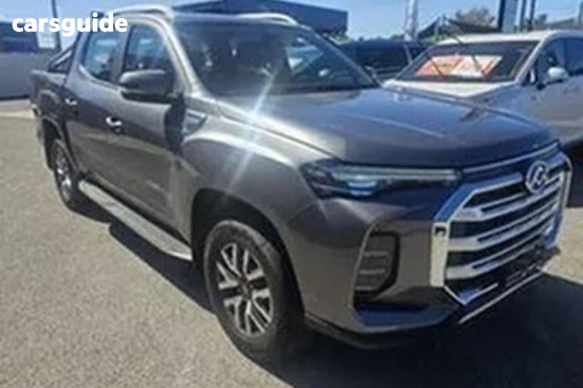 Grey 2025 LDV T60 Double Cab Utility Max Pro (4X4)