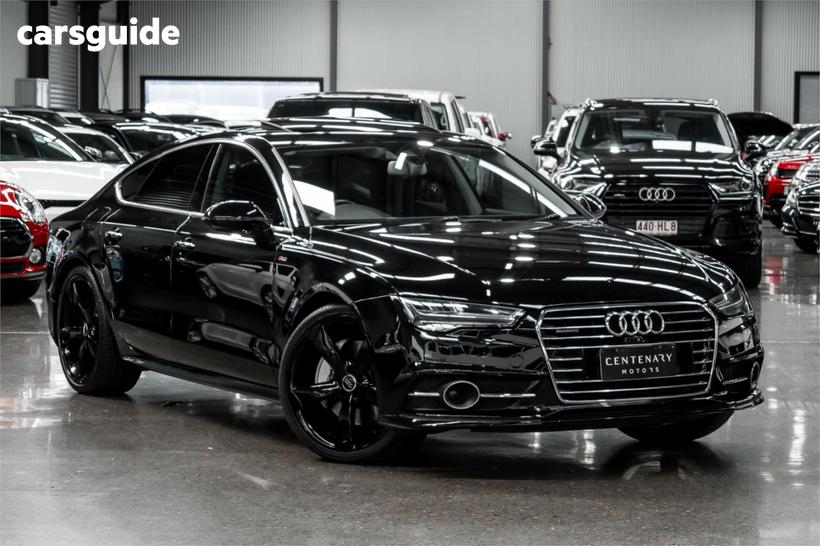Black 2016 Audi A7 Hatchback S/Back 3.0 Tdi Biturbo Quattro