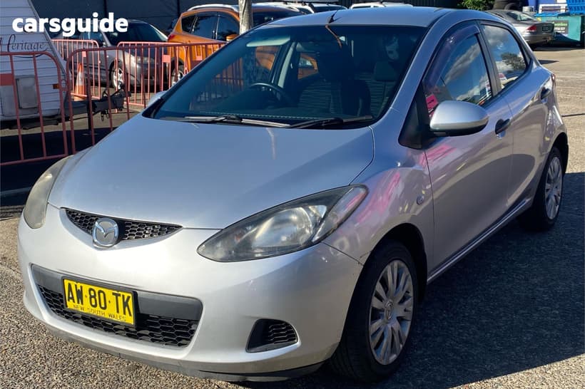 Silver 2008 Mazda 2 Hatchback Neo