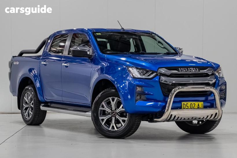 Blue 2023 Isuzu D-MAX Crew Cab Utility Ls-U (4X4)