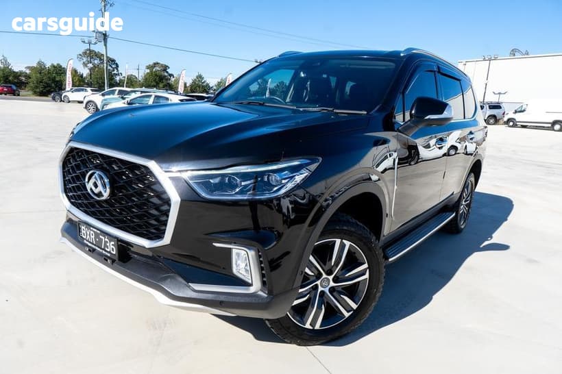 Black 2021 LDV D90 Wagon Executive (4Wd) D20