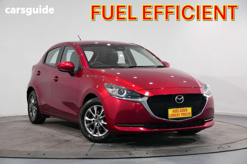 Red 2021 Mazda 2 Hatchback G15 Pure