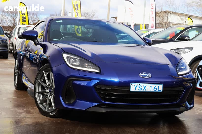 Blue 2023 Subaru BRZ Coupe S