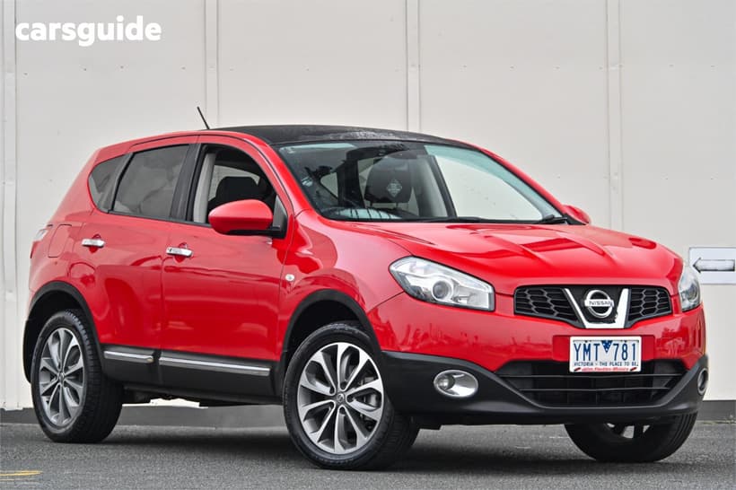 Red 2011 Nissan Dualis Wagon Ti (4X2)