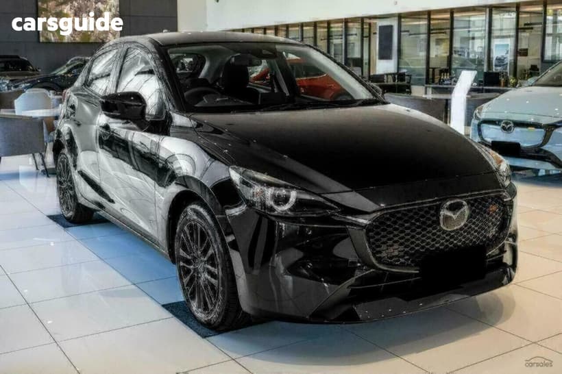 Black 2026 Mazda Mazda2 Hatchback G15 Evolve