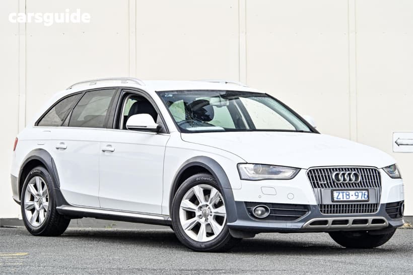 White 2012 Audi A4 Wagon Allroad Quattro Le