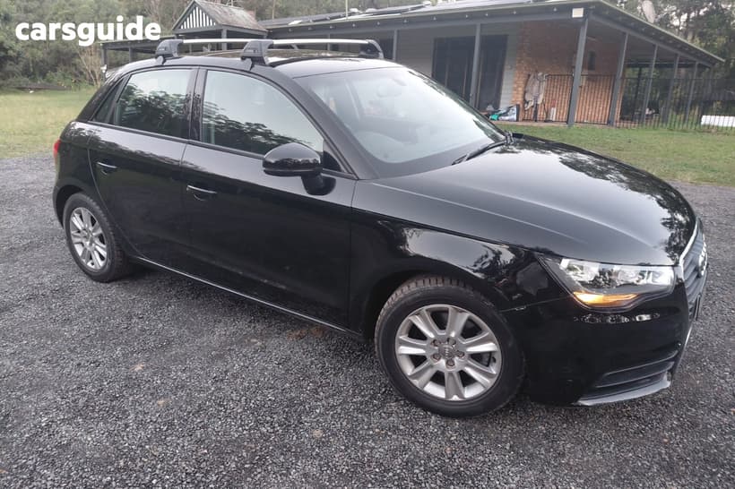 Black 2013 Audi A1 Hatchback Sportback 1.4 Tfsi Attraction