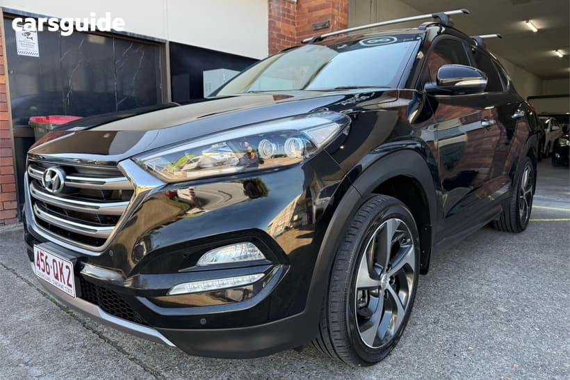 Black 2016 Hyundai Tucson Wagon Highlander (Awd)