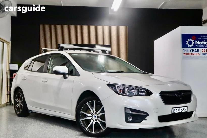 White 2018 Subaru Impreza Hatchback 2.0I-L (Awd)