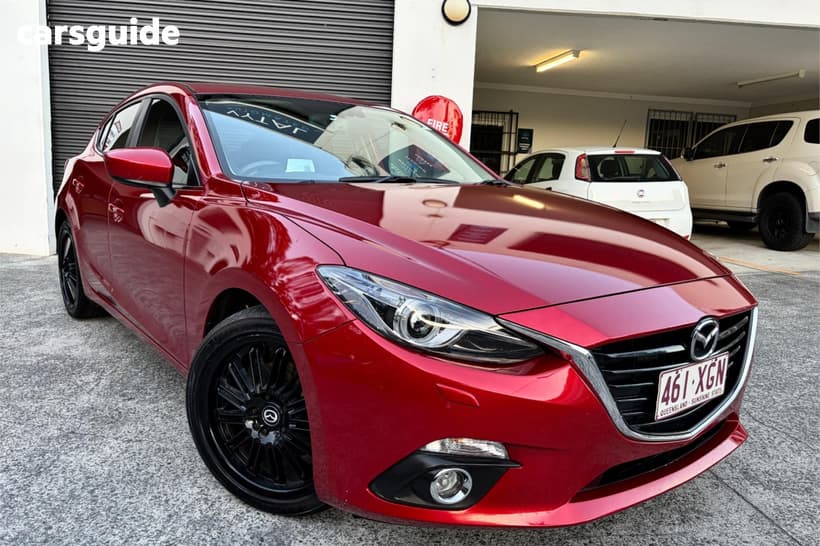 Red 2016 Mazda 3 Hatchback Sp25 Gt