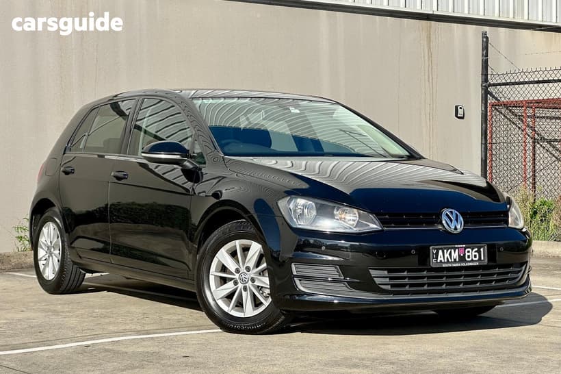 Black 2016 Volkswagen Golf Hatchback 92 Tsi Trendline