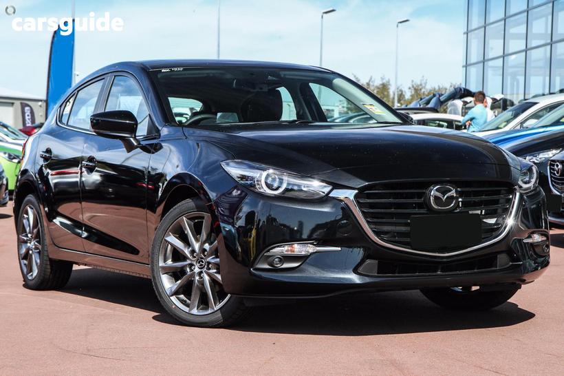 Black 2018 Mazda 3 Hatchback Sp25 Astina