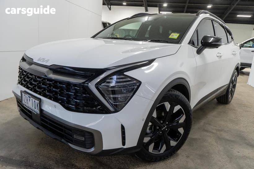 White 2023 Kia Sportage Wagon Gt-Line (Awd)