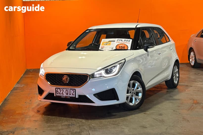 White 2023 MG MG3 Hatchback Core (With Navigation)