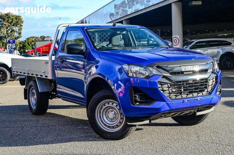 Blue 2026 Isuzu D-MAX Cab Chassis Sx (4X2) High-Ride