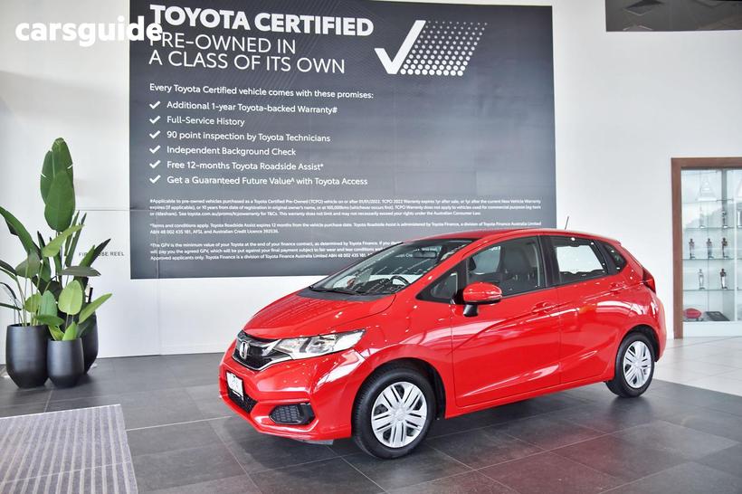 Red 2019 Honda Jazz Hatchback Vti