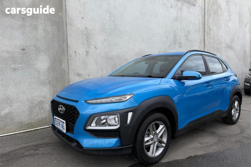 Blue 2018 Hyundai Kona Wagon Active (Fwd)