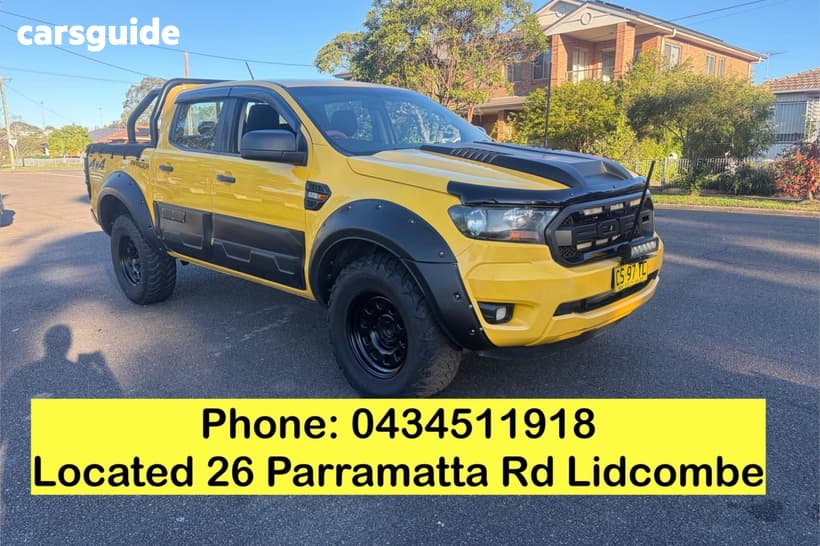 Yellow 2019 Ford Ranger Double Cab Pick Up Xl 2.2 Hi-Rider (4X2)
