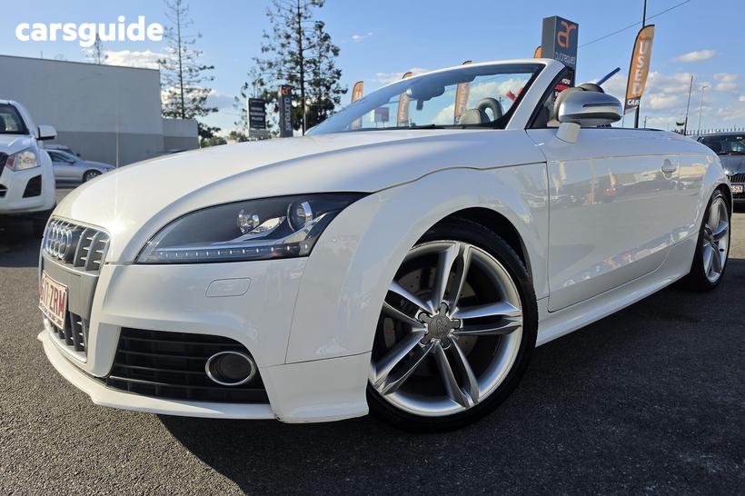 White 2009 Audi TT Convertible 8J 4WD