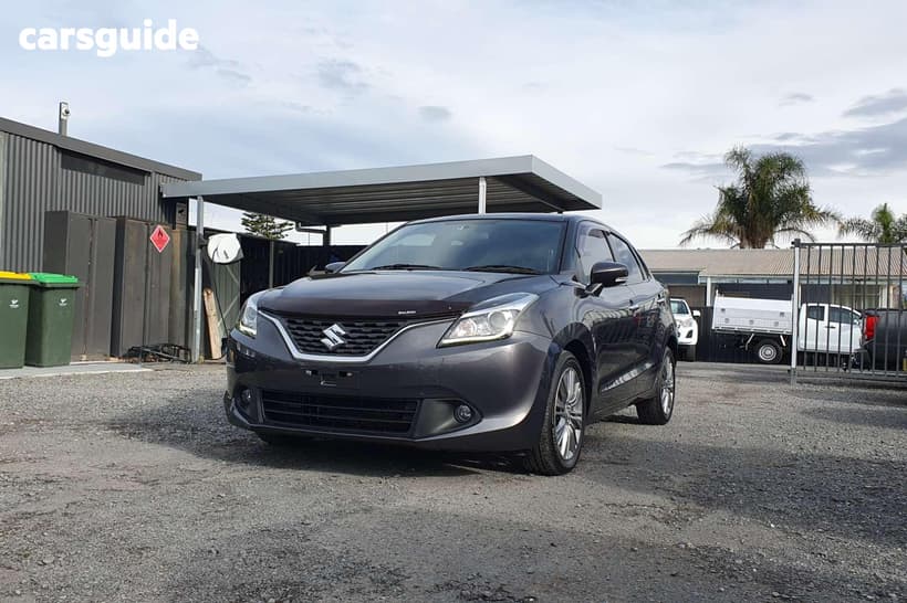Grey 2016 Suzuki Baleno Hatchback Glx Turbo