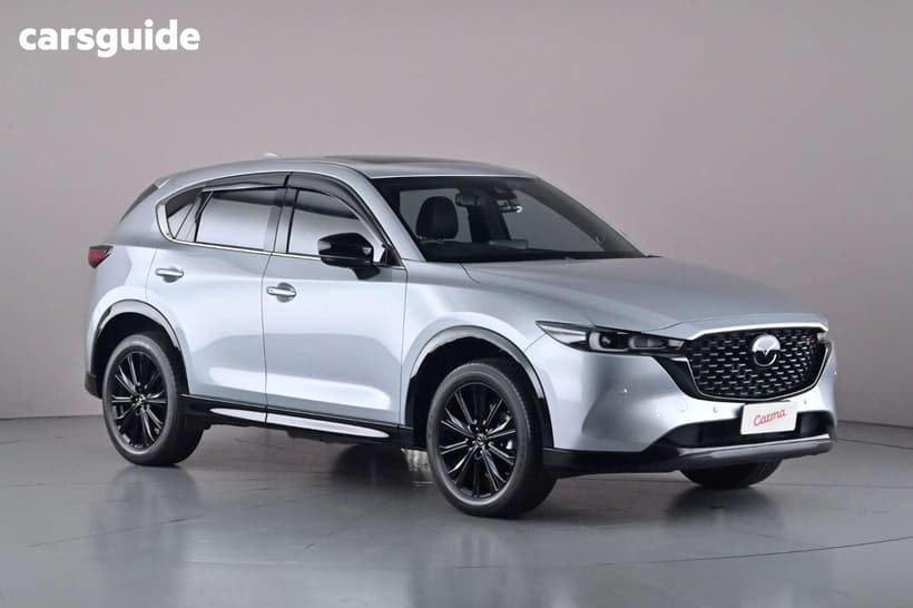Silver 2022 Mazda CX-5 Wagon Gt Sp Turbo (Awd)
