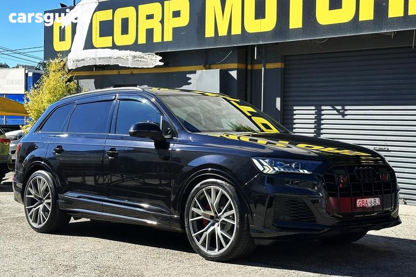 Black 2020 Audi SQ7 Wagon 4.0 Tdi V8 Quattro