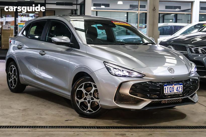 Silver 2025 MG MG3 Hatchback Essence