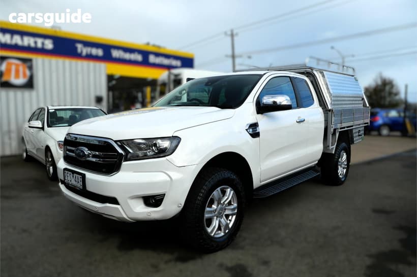 White 2019 Ford Ranger Super Cab Utility Xlt 3.2 (4X4)