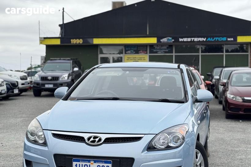 Blue 2010 Hyundai I30 Hatch SX 1.6 CRDI FD MY11
