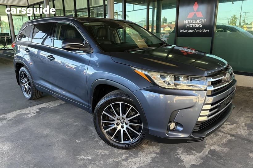 Blue 2018 Toyota Kluger Wagon Grande (4X4)