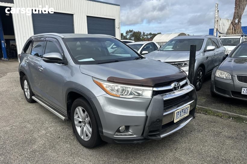 Silver 2016 Toyota Kluger SUV GXL