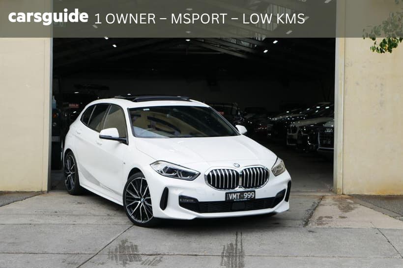 White 2021 BMW 118I Hatchback M Sport