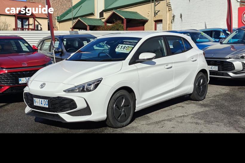 White 2025 MG MG3 Hatchback Vibe