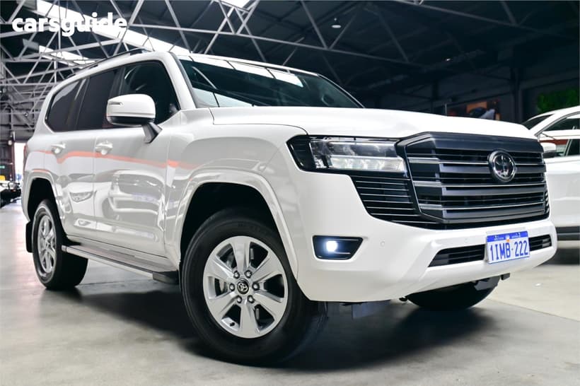 White 2024 Toyota Landcruiser Wagon Lc300 Gxl (4X4)