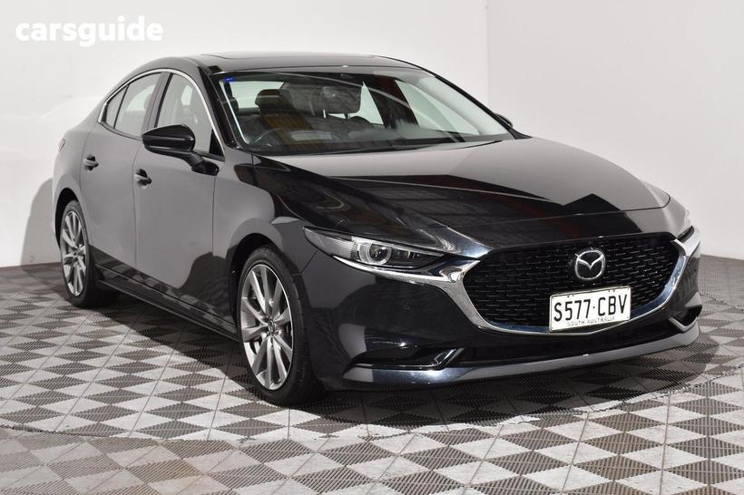 Black 2019 Mazda 3 Sedan G25 Astina