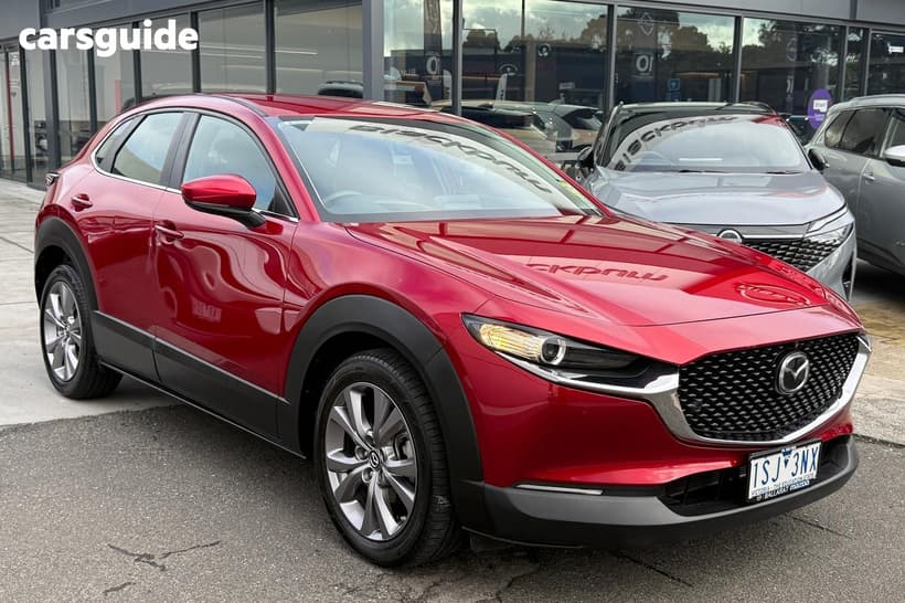 Red 2020 Mazda CX-30 Wagon G20 Evolve (Fwd)