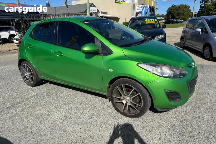 Green 2012 Mazda 2 Hatchback Neo