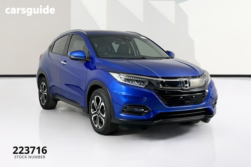 Blue 2021 Honda HR-V Wagon Vti-Lx