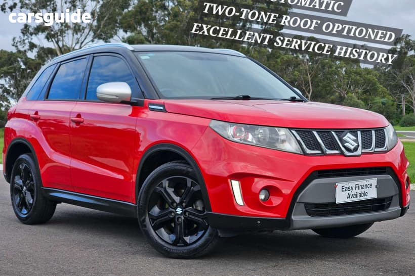 Red 2016 Suzuki Vitara Wagon S Turbo (Fwd)