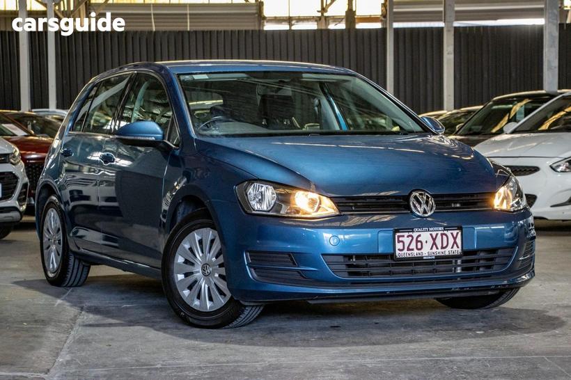 Blue 2017 Volkswagen Golf Hatch 92 TSI AU MY17